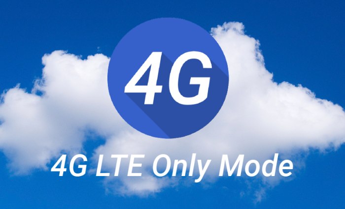 Aplikasi 4g lte only terbaik