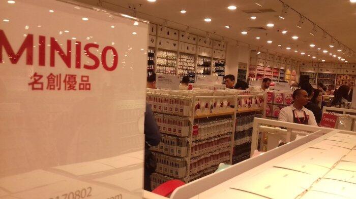 Miniso toko buka commerce tribunnews kaskus