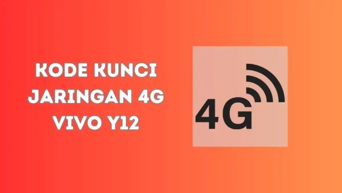 Cara kunci jaringan 4g vivo