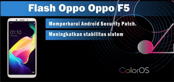 Flash oppo f5