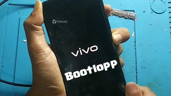 Cara mengatasi hp vivo stuck logo