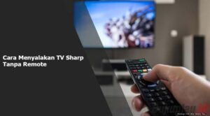 Tombol manual tv sharp aquos