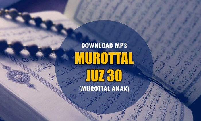 Download murottal juz 30 anak