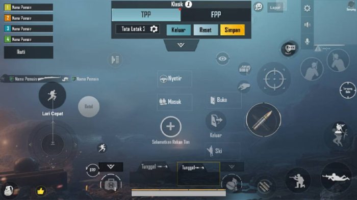 Setting pubg 2 jari