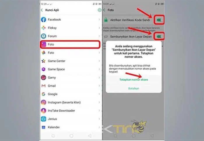 Cara melihat album tersembunyi di oppo