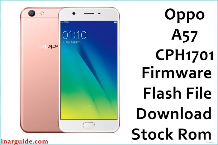 Flash oppo a57