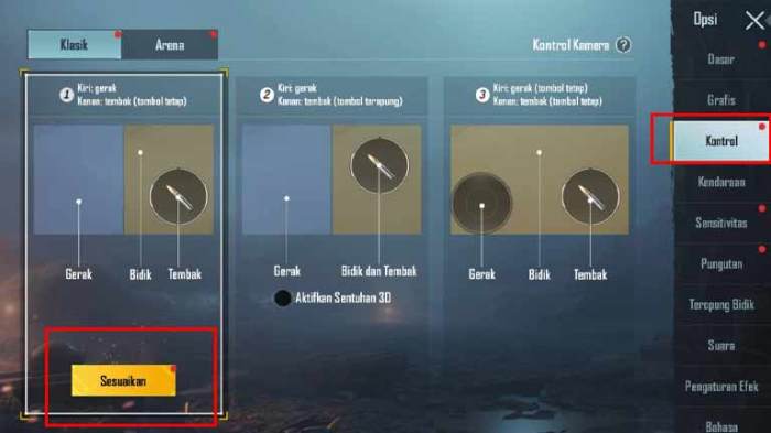 Pubg mobile setting settings fingers thumb pro thumbs