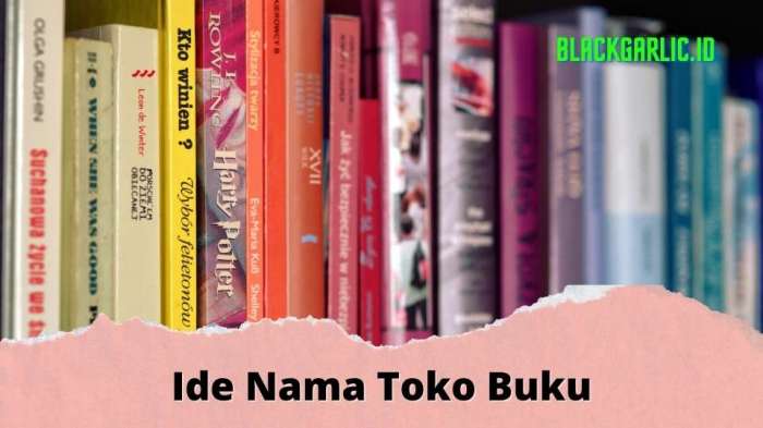 Nama toko buku